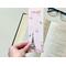 the elegant bookmark is laminated