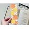 the Autumn bookmark is laminated