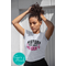 Bold Women's Rights Statement Tee - History Can Wait 2024 Feminist Gift