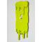 hanging green wood slime drip light switch cover plate for toggle light switches and rocker light switches, unique wall art decor