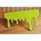 close up of Slime Drip Shelf sitter, bookshelf decor, 90s Nostalgic shelf accessory, unique home decor accessory for mantel or table