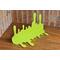 back view of Slime Drip Shelf sitter, bookshelf decor, 90s Nostalgic shelf accessory, unique home decor accessory for mantel or table