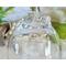 Vintage Porcelain Sterling Silver Jewelry Set
