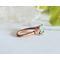 Emerald Leaf Copper Ring