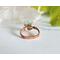Emerald Leaf Copper Ring