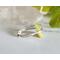 Sterling Silver Green Serpentine Ring Left Side View