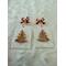 Christmas tree earrings