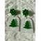 Christmas tree earrings
