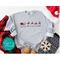 Santa Sleigh and Reindeer Sweatshirt, And to All a Good Night, Cozy Christmas Gift