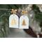Christmas tree earrings