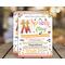 Customizable Spring Fling Invitation for School Dance and Fundraiser Event