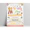 Customizable Spring Fling Invitation for School Dance and Fundraiser EventCustomizable Spring Fling Invitation for School Dance and Fundraiser Event