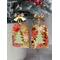 Christmas earrings
