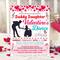 Editable Daddy Daughter Valentine's Day School Dance Flyer Template