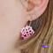 Classic Sweet Lolita Victorian lace inspired earrings 