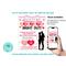 Editable Valentine's Day Flyer Template for Parent's Night Out