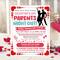 Editable Parents Night Out Valentine's Day Fundraiser Flyer Template