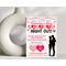 Editable Valentine's Day Flyer Template for Parent's Night Out