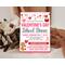 Editable School Heart Day Valentine's Dance Flyer Template