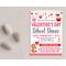 Editable School Heart Day Valentine's Dance Flyer Template