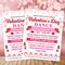 Customizable Valentine's Day School Dance Flyer Template