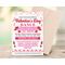 Customizable Valentine's Day School Dance Flyer Template