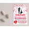 Customizable Daddy Daughter Valentine's Dance Flyer Template