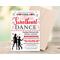 Editable Valentine's Day School Mother Son Sweetheart Dance Flyer