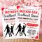 Customizable Mother Son Valentine's Dance Flyer Template