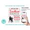 Editable Valentine's Day School Mother Son Sweetheart Dance Flyer