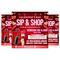 Editable Valentine’s Day Sip and Shop Event Flyer