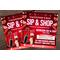 Editable Valentine’s Day Sip and Shop Event Flyer