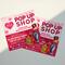 Editable Valentine's Day Pop-Up Shop Flyer