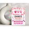 Editable Valentine's School Dance Invitation Flyer Template