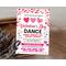 Editable Valentine's School Dance Invitation Flyer Template