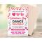 Editable Valentine's School Dance Invitation Flyer Template