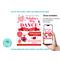 DIY Valentine's Day Sweetheart Dance Flyer Template