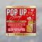 Editable Valentine’s Themed Pop-Up Shop Flyer Template