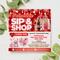 Editable Valentine’s Day Sale Sip and Shop Flyer Template