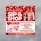 Editable Valentine’s Day Sale Sip and Shop Flyer Template