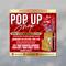 DIY Valentine’s Pop-Up Shop Boutique Sale Invitation Flyer