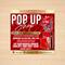 Customizable Valentine’s Day Boutique Sale Pop-Up Shop Flyer