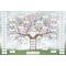 family tree, family tree template, canva genealogy, family gift, grandmother gift, grandfather gift, pedigree, family chart