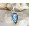 Labradorite and Sterling Silver pendant