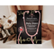 DIY Nurse Graduation Black and Rose Gold Invite Template