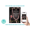 DIY Nurse Graduation Black and Rose Gold Invite Template