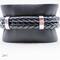 Braided Leather Bands adorned with a spooky skull clasp - Jon B Leather