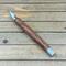 Wood handle hobby knife