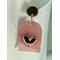 Rose Gold Heart Dangle Earrings
