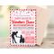 Customizable Valentine's School Daddy Daughter Dance Ticket and Flyer Bundle Template.